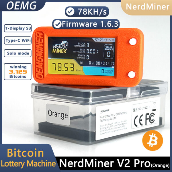 Nerdminer V2 Pro-Orange - Image 2