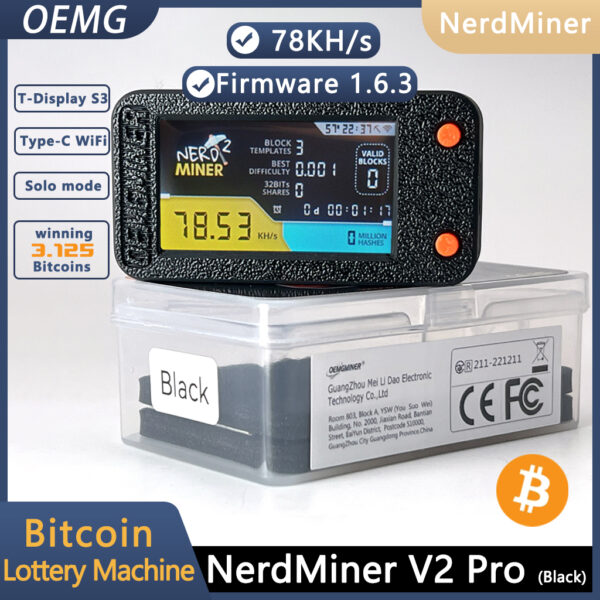 Nerdminer V2 Pro-Black - Image 2