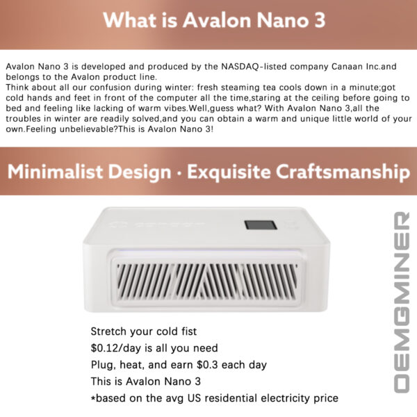 Canaan Avalon Nano 3(Black) - Image 5