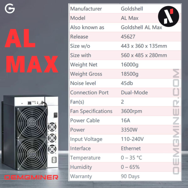 Goldshell AL Max - Image 4