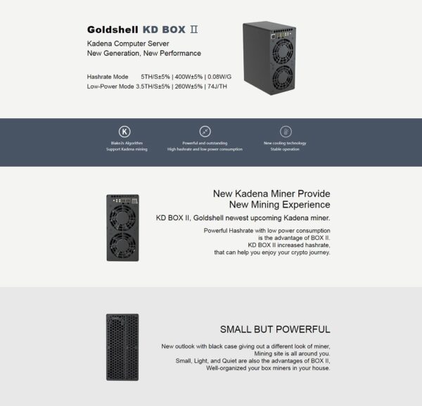 Goldshell KD Box II - Image 3