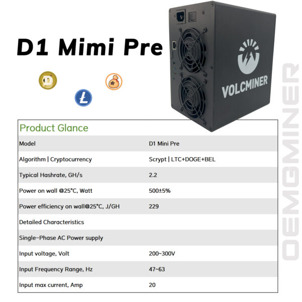 VolcMiner D1 Mini Pre - Image 3